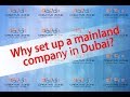 What are the advantages of setting up a mainland company in Dubai?