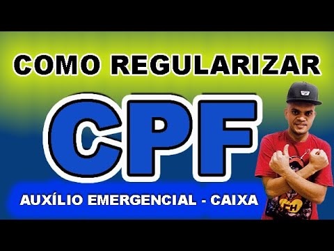 COMO REGULARIZAR O CPF - PARA RECEBER AUXÍLIO EMERGENCIAL CAIXA - YouTube