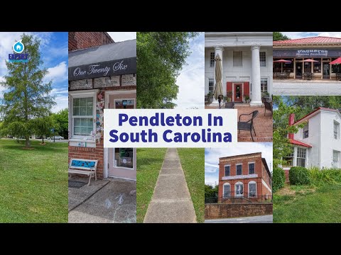 Pendleton Town In South Carolina Youtube