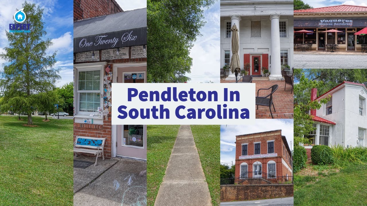 Pendleton Town In South Carolina Youtube