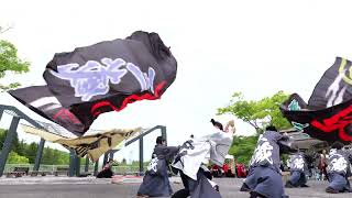 【４K】東山道三蔵「絆～つなぎ～」★福島空港まつり/YOSAKOI祭り2024/福島空港公園会場/午前の部/2024.05.12/Lumix S5Ⅱ