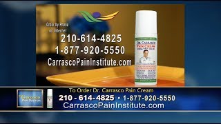 Dr. Carrasco Pain Cream information Intro