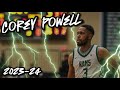 Corey Powell Highlights 2023-24