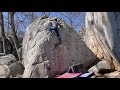 Chachqua (V1) - Tennessee Bouldering: Stone Fort (Little Rock City)