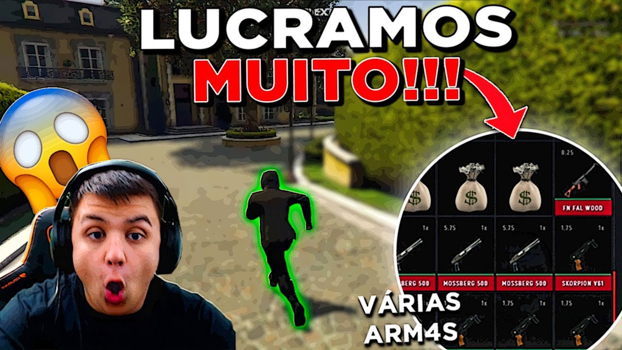 Paulinho O Loko Roubou 3 Mansões De B Nd1do No Gta Rp Modder Clips