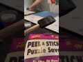 How to Glue a Puzzle Without Glue | PEEL & STICK PUZZLE SAVER GLUE SHEETS