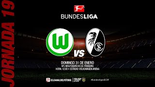 Partido Completo: VfL Wolfsburg vs SC Freiburg | Jornada 19- Bundesliga