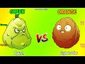 Team ORANGE vs GREEN Battlez - Who Will Win - PvZ 2 Team Plant vs Team Plant