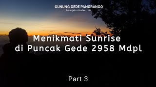 PENDAKIAN 3H2M GUNUNG GEDE PANGRANGO #3