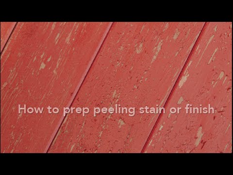 Prep Your Wood: Peeling Stain or Finish Prep Your Wood: Peeling Stain or Finish