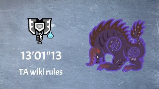 [MHW:I] 極ベヒーモス討滅戦 チャージアックス 13'01