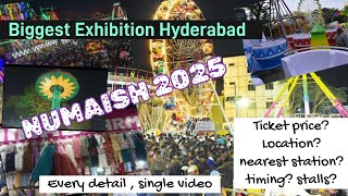 Exploring Numaish 2025 Hyderabad | A must visit extravaganza | Nampally exhibition full details