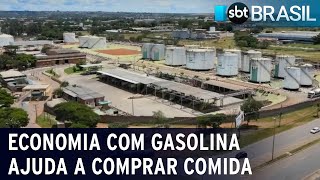 Petrobras reduz, mais uma vez, preço da gasolina nas refinarias | SBT Brasil (29/07/22)