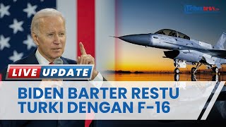 Biden Klaim Swedia Segera Bergabung dengan NATO, 'Barter' Restu Turki dengan Jet Tempur F-16
