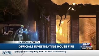 Officials investigating Harrison County house fire as arson