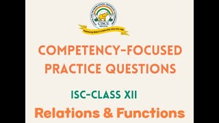 12th ISC Mathematics CFPQ - Intro & RnF