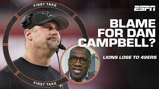 👀 RUN THE FOOTBALL 👀 What's the problem Dan Campbell?! - Stephen A. & Shannon DE