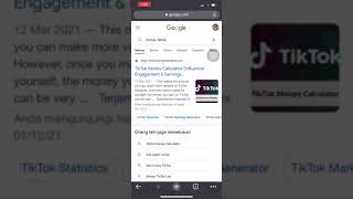 Cara cek uang TikTok , yg penasaran berapa sih penghasilan aku ditiktok