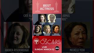 CONGRATULATIONS to the Oscars nominees for BEST ACTRESS.