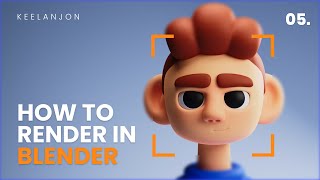 Blender Beginner Tutorial - How to Render in Blender - Blender 3.4