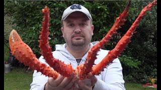 КАМЧАТСКИЙ КРАБ И БИТВА САЛАТОВ ЗА 8000 РУБЛЕЙ огромный краб crab