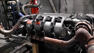 MTU / Mercedes Benz OM502LA Diesel Engine: Dyno Test