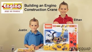 Building an Engino Construction Crane