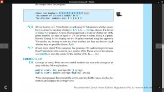 Introduction To Java Programming Exercise 7 7a