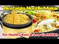 Introducing Nostalgia Electric Skillet and Noodle Maker For Healthy Keto and Low Carb Diets