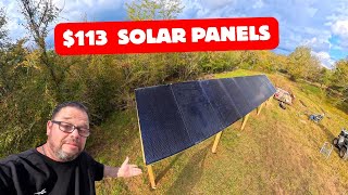 Building MY Off-Grid Solar Without A Permit!!