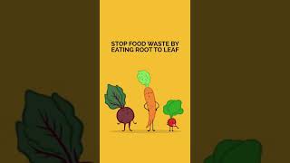 Stop Food Waste by Eating Root to Leaf #shorts