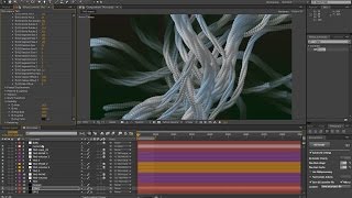 After Effects Trapcode - Create Abstract Looping Entanglements