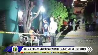 Homicidio en el barrio Nueva Esperanza -Sincelejo