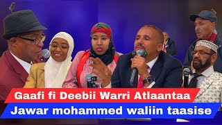 Marii Jawar Mohammed Oromoota Atlaantaa jiraatuf waliin taasiserratti Gaafi fi deebii