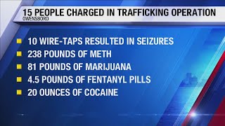 15 indicted in Owensboro drug trafficking operation