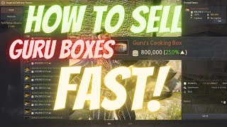 Fastest way to sell your Imperial Boxes!! - Black Desert Online