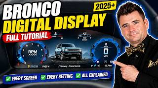 Ford Bronco Digital Display Tutorial (2025+) | Full Driver Screen Walkthrough