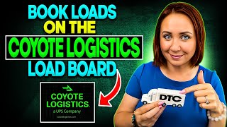 Book loads on the Coyote Logistics load board. #dispatchtrainingcenter #dispatching #dispatcher