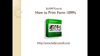 ez1099 Guide: How to Print 1099's