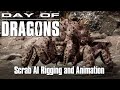 Day of Dragons - Bulbous Spined Scrab AI Rigging and Animating
