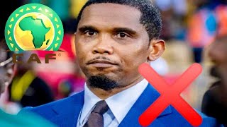 Samuel Eto’o humilié, la CAF rejette brutalement sa candidature