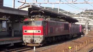 JR貨物　EF510-20牽引 4076レ再力行 @京都　2013/04/28