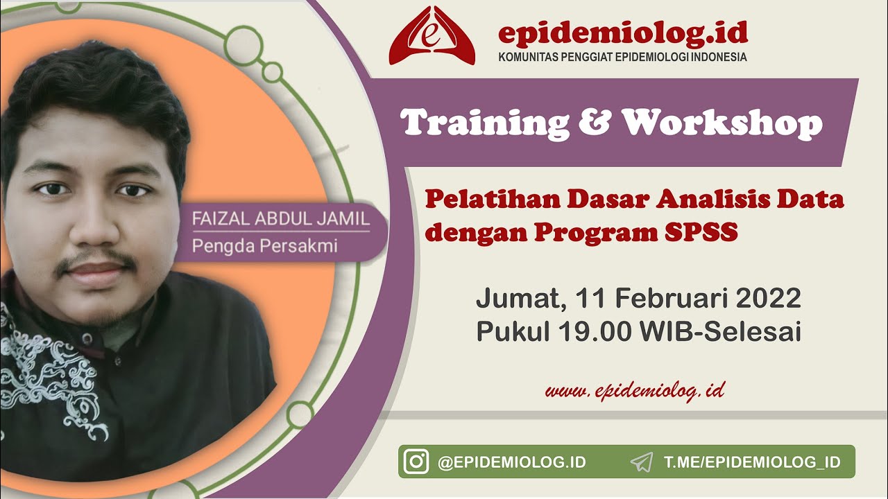 Pelatihan Dasar Analisis Data Dengan Program SPSS | Training And ...