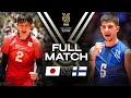 🇯🇵 JPN vs 🇫🇮 FIN - Paris 2024 Olympic Qualification Tournament | Full Match - Volleyball
