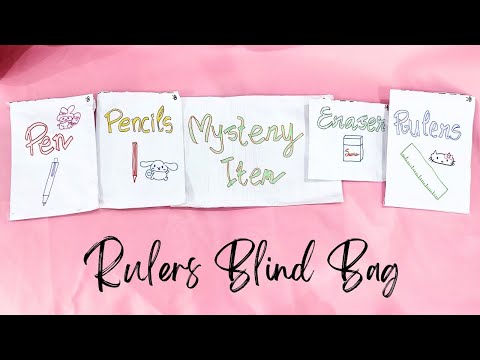 Paper Blind Bag Unboxing ASMR - YouTube