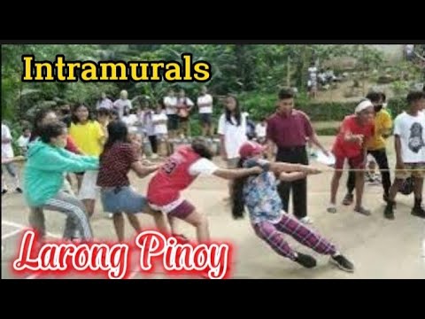 Laro Ng Lahi / Larong Pinoy Hilahan Ng Lubid ( Tug Of War) INTRAMURAL ...