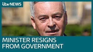 Sir Alan Duncan quits Foreign Office with letter slamming Boris Johnson | ITV News