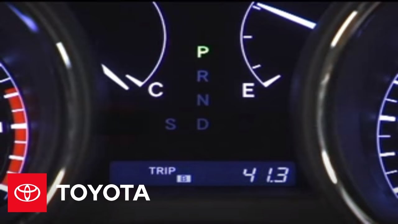 2007 - 2009 Highlander How-To: Odometer And Trip Meters | Toyota - YouTube