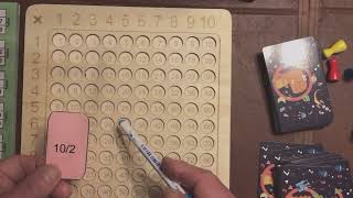 Using the 10x10 multiplication Board