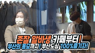 [부산에 반하다 29회] 부산도심 어디까지 즐겨봤니?? /평화도매시장 /전포카페거리 /황령산봉수대